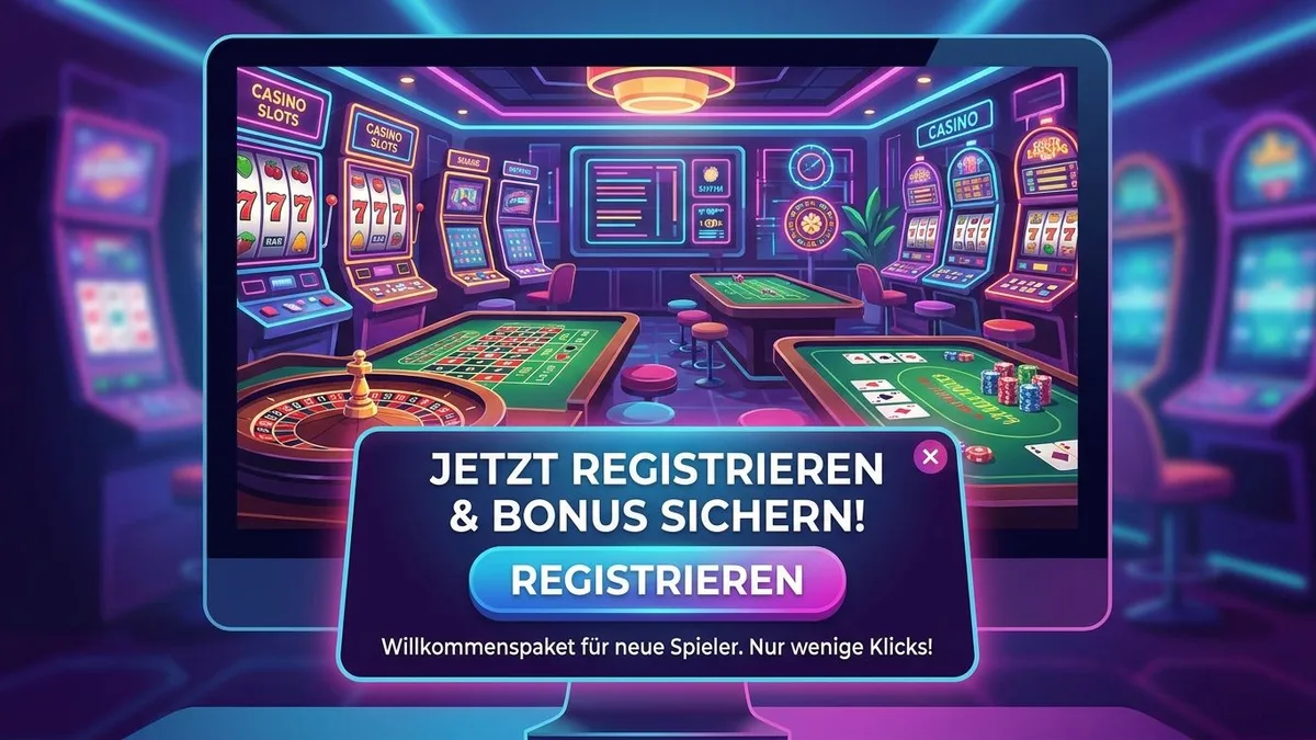 Mit Bonus registrieren